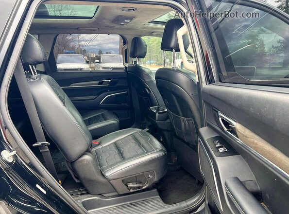 5XYP5DHC3MG161769 2021 KIA TELLURIDE Черный Вид салона спереди