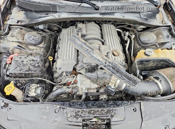 2C3CDXGJ5JH228599 2018 DODGE CHARGER Желто-коричневый Вид подкапотного пространства