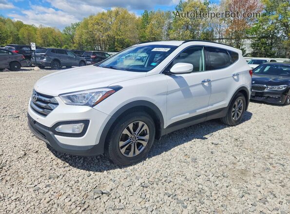 5XYZUDLB7GG343263 2016 HYUNDAI SANTA Белый Задняя левая четверть