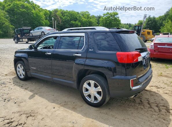 2GKFLUE34G6189205 2016 GMC TERRAIN Черный Задняя правая четверть