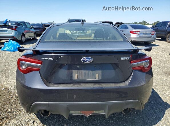 JF1ZCAB14H9603007 2017 SUBARU BRZ Black Widok wnętrza z przodu