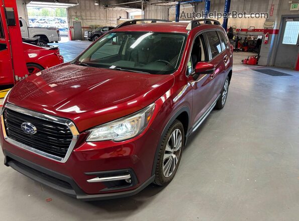 4S4WMAMD5N3415172 2022 SUBARU ASCENT Red Задня ліва чверть