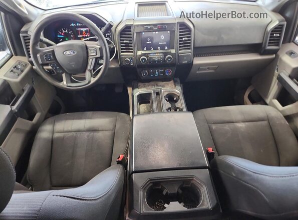 1FTEW1EP5KKC97788 2019 FORD F150 Бордовый Вид панели приборов