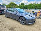 2018 Tesla Model 3 Gray vin: 5YJ3E1EA3JF153710