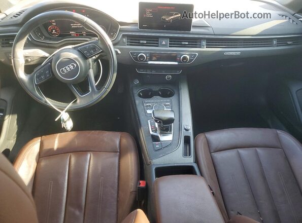WAUENAF45KN002904 2019 AUDI A4 Black Widok zestawu wskaźników