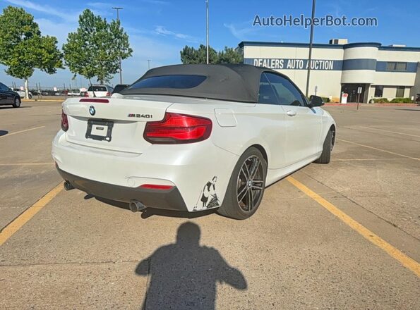 WBA2N1C56JVC28015 2018 BMW M2 White Вид спереду