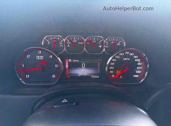 1GKS2BKC7GR450793 2016 GMC YUKON Black Vista del cuadro de instrumentos