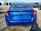 2017 Honda Civic Lx Blue vin: 2HGFC2E51HH014533