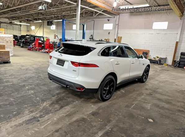 SADCJ2FX5KA364541 2019 JAGUAR F-PACE White Widok z przodu