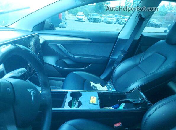 5YJ3E1EB6NF103222 2022 TESLA MODEL Белый Вид щитка приборов