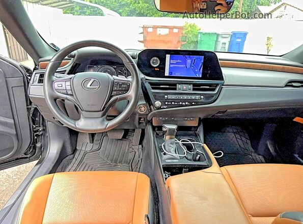 58ADA1C12PU028205 2023 LEXUS ES Черный Вид задних сидений