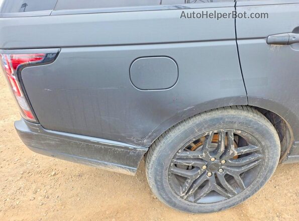 SALGS3EF1GA274604 2016 LAND ROVER RANGE Black Вид наклейки з VIN-кодом