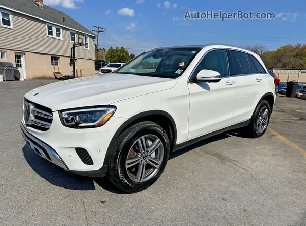 W1N0G8EB7NV348059 2022 MERCEDES-BENZ GLC-CLASS Белый Задняя левая четверть