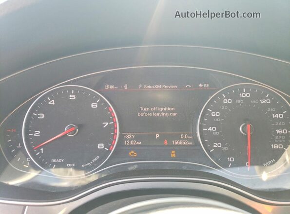 WAUWGAFC7GN005591 2016 AUDI A7 Серебряный Вид задних сидений