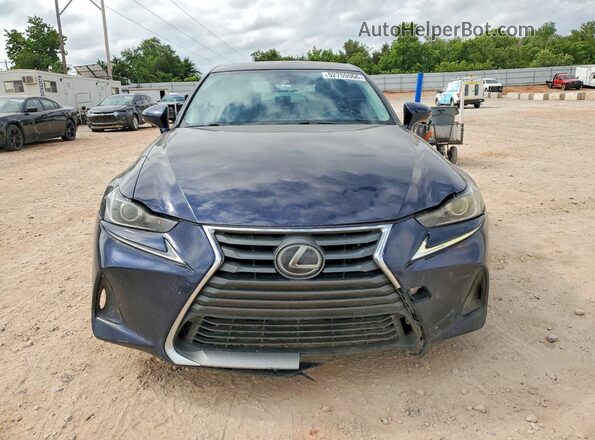 JTHBA1D25K5093643 2019 LEXUS IS Blue Հետևի տեսք