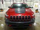2016 Jeep Cherokee Trailhawk Red vin: 1C4PJMBS5GW292950