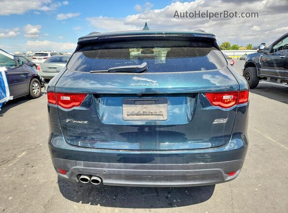 SADCK2BN5HA099727 2017 JAGUAR F-PACE Green Widok wnętrza z przodu