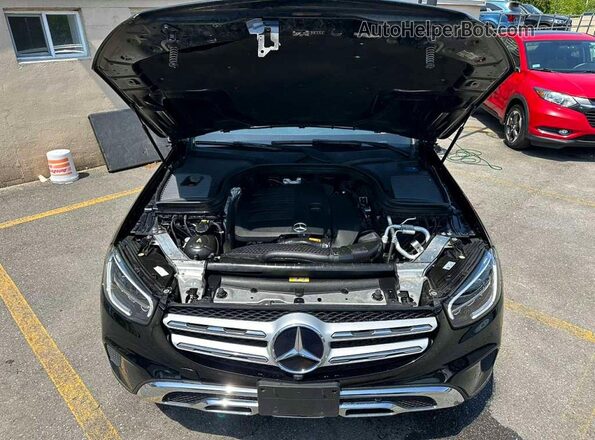 WDC0G8EB8LF685591 2020 MERCEDES-BENZ GLC-CLASS Black უკანა სავარძლების ხედი