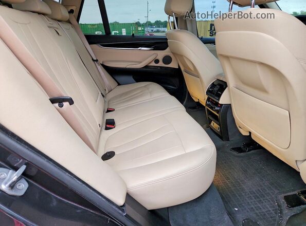 5UXKR0C5XG0P30190 2016 BMW X5 Черный Вид подкапотного пространства