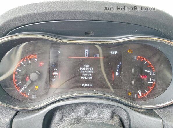 1C4SDJCT6KC817547 2019 DODGE DURANGO Charcoal Widok tylnych siedzeń
