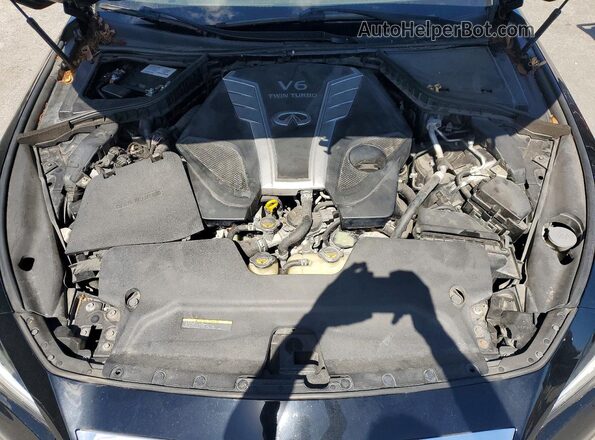 JN1EV7AR4JM440247 2018 INFINITI Q50 Black Widok komory silnika
