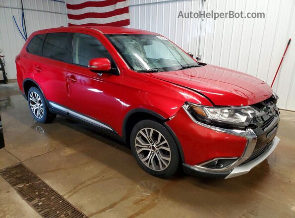 JA4AZ3A36HZ010845 2017 MITSUBISHI OUTLANDER Красный Вид спереди