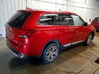 2017 Mitsubishi Outlander Se Красный vin: JA4AZ3A36HZ010845
