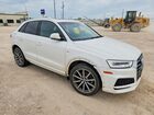2018 Audi Q3 Premium Plus Белый vin: WA1HCCFS5JR032020