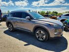 2020 Hyundai Santa Fe Limited 2.0t Gray vin: 5NMS53AA1LH206810