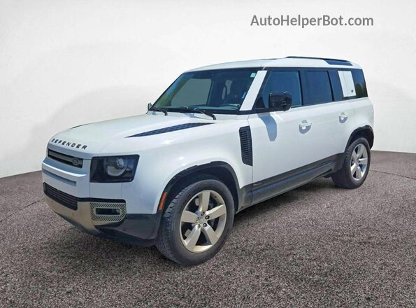 SALE3ERU6M2040845 2021 LAND ROVER DEFENDER White Հետևի ձախ