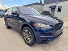 2020 Jaguar F-pace Premium Синий vin: SADCJ2FX8LA619250