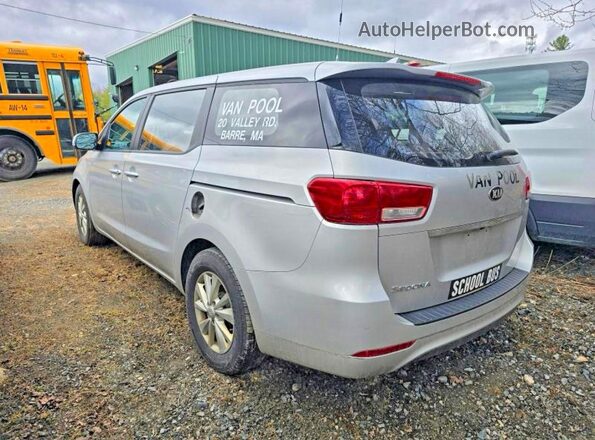 KNDMA5C17J6400720 2018 KIA SEDONA Gray Tył prawy
