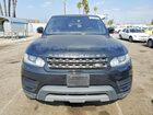 2016 Land Rover Range Rover Sport Se Черный vin: SALWG2VF9GA635617