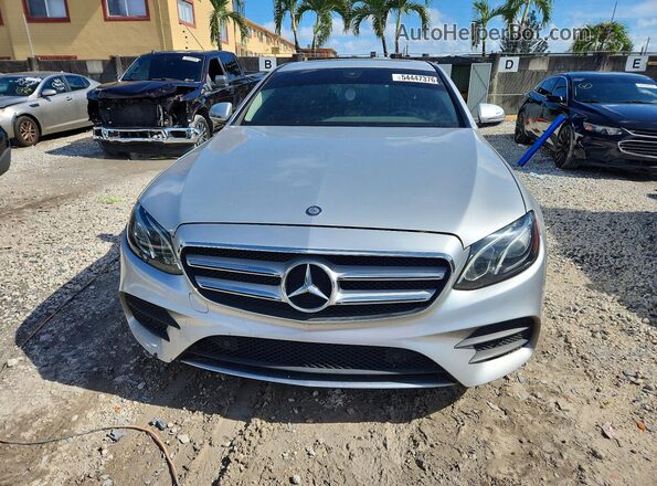 WDDZF4KB7HA158424 2017 MERCEDES-BENZ E Silver Հետևի տեսք