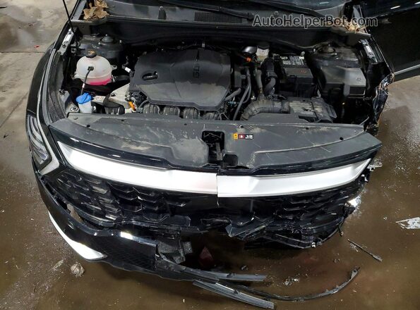 5XYK3CDF5RG163377 2024 KIA SPORTAGE Black Widok komory silnika