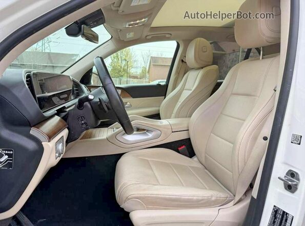 4JGFB4KB9NA717472 2022 MERCEDES-BENZ GLE White Вид задньої частини салону
