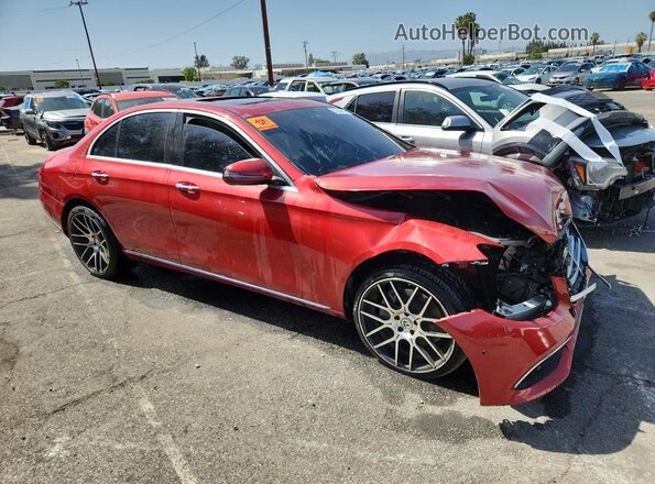 WDDZF4JB3HA204929 2017 MERCEDES-BENZ E Red 