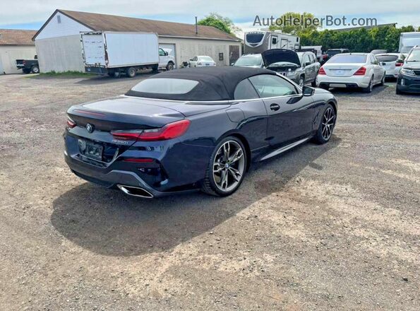 WBAFY4C50KBX38841 2019 BMW M8 Black Передня права чверть