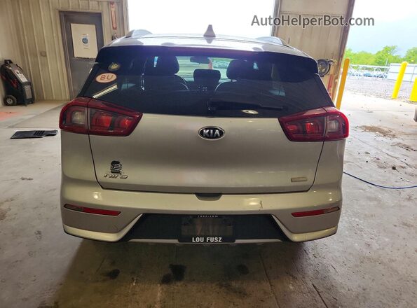KNDCC3LC4H5052676 2017 KIA NIRO Серебряный Вид щитка приборов