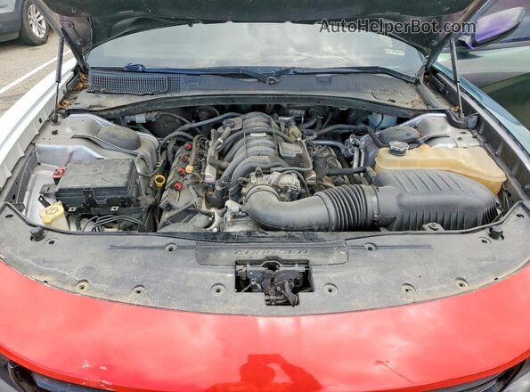 2C3CDXCT3GH258037 2016 DODGE CHARGER Зеленый Вид подкапотного пространства