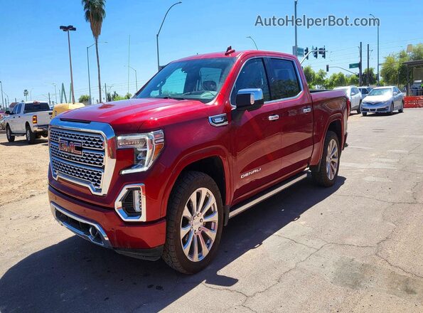 3GTU9FET7NG177869 2022 GMC SIERRA Красный Задняя правая четверть