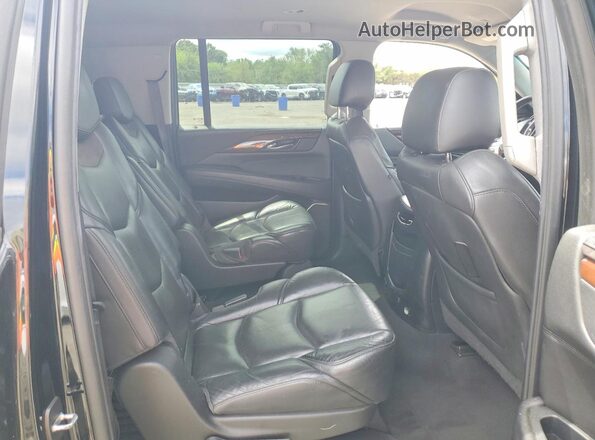 1GYS4GKJ9JR114288 2018 CADILLAC ESCALADE Черный Вид подкапотного пространства