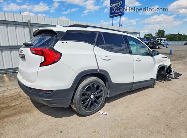 3GKALPEV5KL109931 2019 GMC TERRAIN Белый Передняя правая четверть