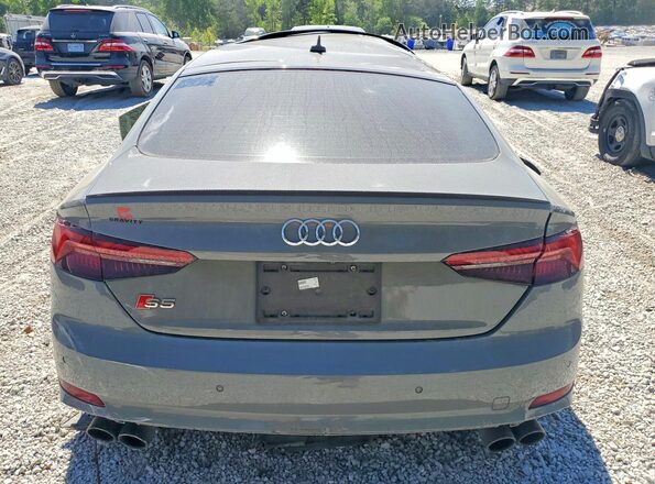 WAUB4CF52KA034551 2019 AUDI S5 Серый Вид салона спереди