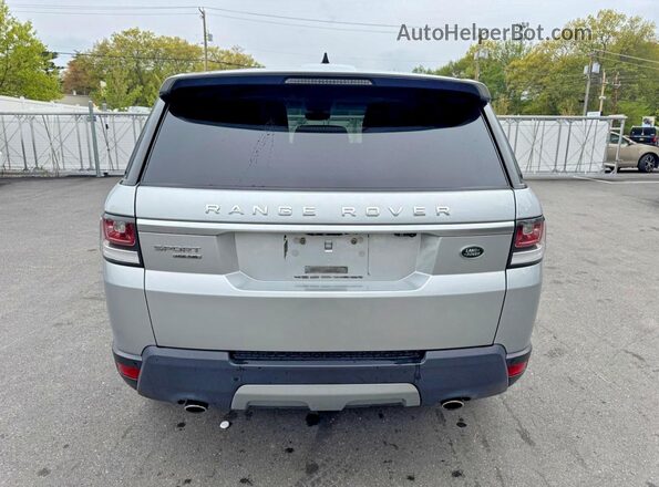 SALWR2FK1HA128878 2017 LAND ROVER RANGE ROVER Silver Vista trasera