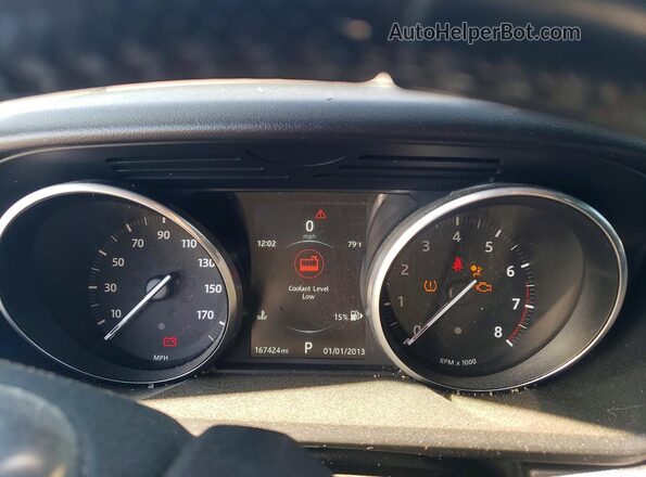 SALWR2VF0GA545184 2016 LAND ROVER RANGE Black Widok tylnych siedzeń