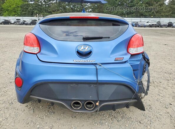 KMHTC6AE6GU264663 2016 HYUNDAI VELOSTER Синий Вид салона спереди