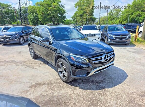 WDC0G4JB3JV107125 2018 MERCEDES-BENZ GLC-CLASS Black Vista tres cuartos delantera izquierda