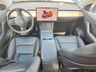 2022 Tesla Model Y Blue vin: 7SAYGDEE0NF401151