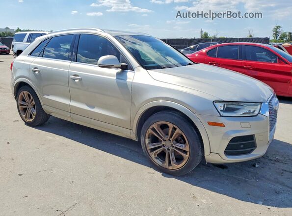 WA1BFCFS9GR017395 2016 AUDI Q3 Silver Widok z przodu